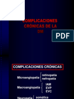 Diabetes Mellitus. Complicaciones Cronicas