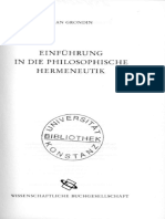 Jean Grondin - Einfuhrung in Die Philosophische Hermeneutik, 2. Auflage (2001)