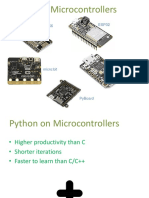 RpiMakers Python On Microcontrollers May 12 2018