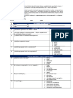 Cuestionario Sobre Los Factores de Actividad Física