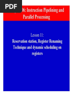 Chapter 06: Instruction Pipelining and Parallel Processing