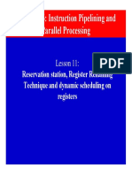 Chapter 06: Instruction Pipelining and Parallel Processing