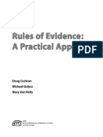 Rules of Evidence A Practical Approach (Extended)
