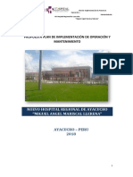 Implementación del Nuevo Hospital Regional de Ayacucho