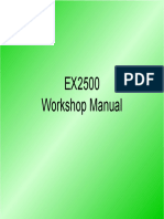 HITACHI EX2500 EXCAVATOR Service Repair Manual PDF