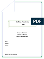 Cahier Dactivités 1 AM PDF