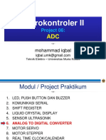 ADC Conversion Using Arduino