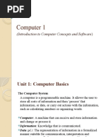 Computer 1 Lecture