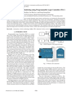 Wireless Control and Monitoring Using Programmable Logic Controller (PLC)