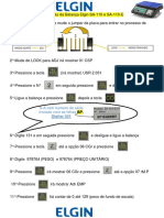 Manual Calibração Elgin 110A