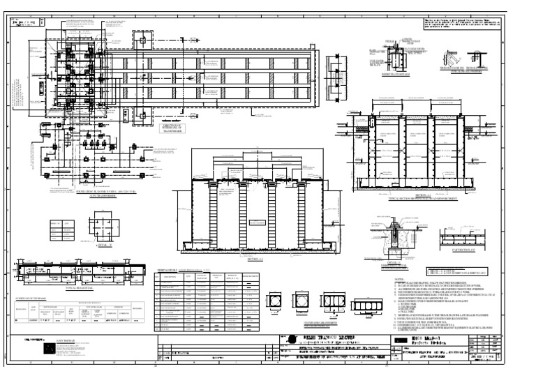 Revised Foundation For 315 Mva Transformer 28 10 09 Model PDF PDF