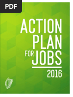 Action Plan for Jobs 2016