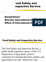 Foreign Inspection Program Reviews Revised April2007