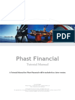 Phast Financial: Tutorial Manual
