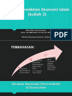 Sejarah Pemikiran Ekonomi Islam