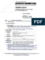 103 - SitRep No. 6 Re Effects For Typhoon - JUAN - (MEGI) (Issued 6am Oct19 2010)