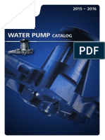 Water Pump Catalog 2015-2016