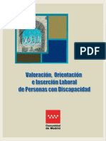 Valoración y Orientacion para La Inclusion Laboral