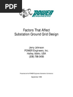 Download Substation Ground Grid Design by Coenie_Odendaa_8871 SN39640081 doc pdf