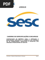 TR Caderno de Especificações