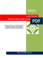 Laporan Pertanggung Jawaban Pengurus Rat 2013 Koperasi Pta Jakarta