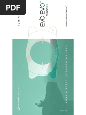 ICL Torica Prospecto  PDF  Ophthalmology  Vision