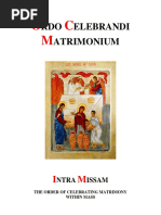 Sacrament of Matrimony - Liturgical Rites Within Mass PDF