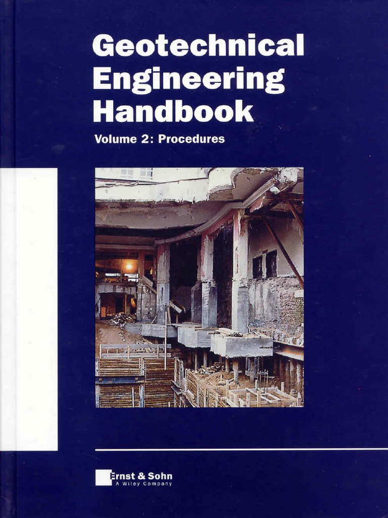 Geotechnical Engineering Handbook2 PDF | PDF