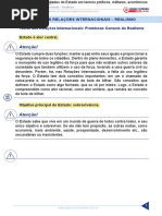 Relações Internacionais - Realismo