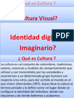 Tema 3.2. Cultura Visual, Identidad e Imaginario