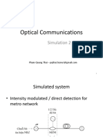 Optical Communications: Simulation 2