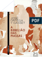 José Ortega Y Gasset - A Rebelião Das Massas ( Avulso, 1929 )