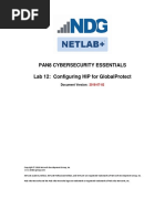 Lab 12 Configuring HIP For Global Protect