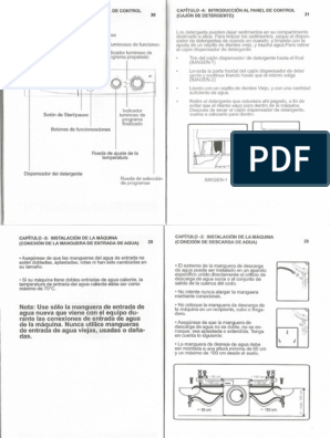 Lavadora Carrefour HLF105APW-13 | PDF