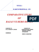 Copy of 6521964 Summer Training Report on Bajaj vs Hero Honda
