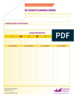 Aligned Lesson Planning Guide - Template