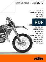 Bedienungsanleitung Beta RR 50 (2010) (Deutsch - 211 Seiten)