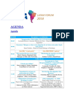 AGENDA Latam Forum Csa 2018