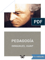Pedagogia - Immanuel Kant PDF