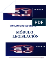 Legislación Vigilantes módulos legislacion
