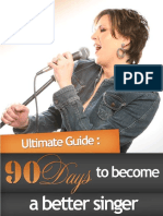 90 Days To Become A Better Singer