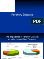 Porphyry Deposits: Important Sources of Copper and Gold