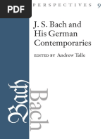 (Bach Perspectives, Volume 9) Andrew Talle-J.S. Bach and His Contemporaries in Germany-University of Illinois Press (2013)