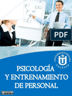 Psicología Del Entrenamiento Personal PDF