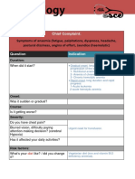 Anaemia: Chief Complaint