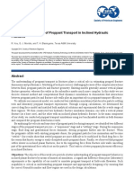 SPE-189856-MS Analysis and Modeling of Proppant Transport in Inclined Hydraulic Fractures