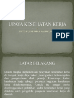 Upaya Kesehatan Kerja