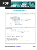 OSMOSE (Pressão Osmótica