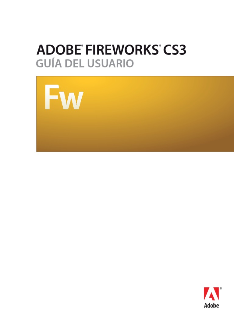Manual Oficial de Adobe Fireworks CS3 en Español | PDF | Business