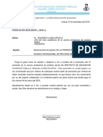 Modelo Solicitud de Nombramiento